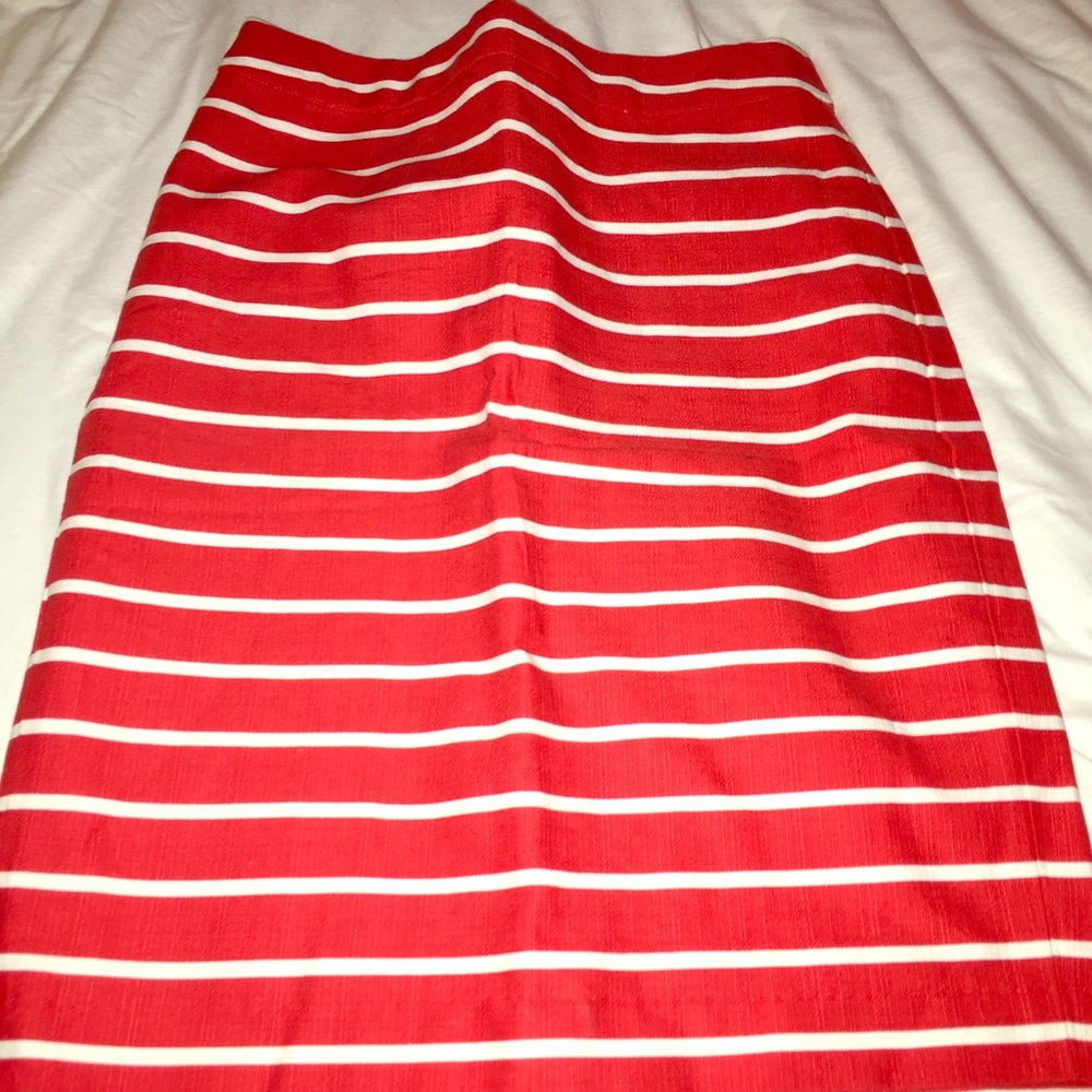 Banana Republic Red Pencil Skirt - NWOT